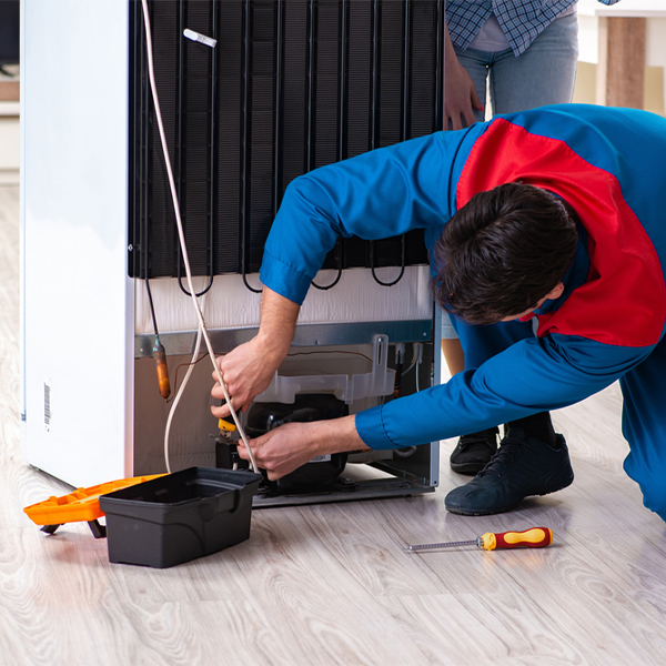 is it cost-effective to repair a refrigerator or replace it entirely in Dickinson Center